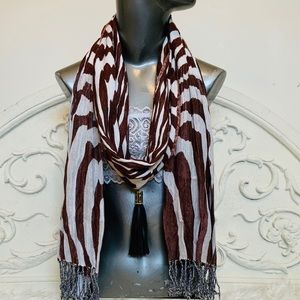 Shawl Smith London 100% Viscose “Mali” Scarf NWT